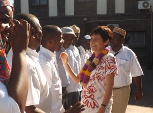 La directrice venue dire au revoir à Mayotte et aux mahorais