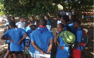 Sensibilisation aux tortues avec Oulanga Na Nyamba