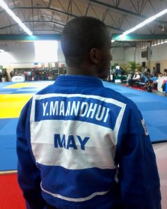 Yazidou Maandhui termine 4e en judo (-81kg)