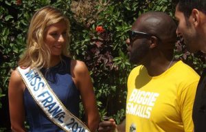 Miss France 2015 avec Kaycha et Samir Benzema