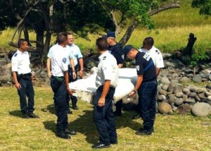 Le débris retrouvé à La Réunion en juillet 2015 (Image: JIR)