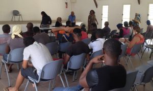 Une quarantaine de jeunes susceptibles d'intégrer le dispositif se sont déplacés
