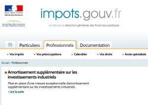 La création d'un espace abonné obligatoire pour toutes les entreprises