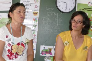 Une action réussie pour Patricia Verselle et Elisa Canavate