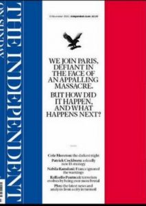 La Une de The Independant ce dimanche