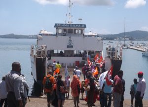 La manif prend la barge ce lundi matin à 10h30