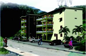 Habitations en R+3 à poroani