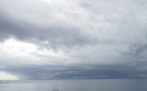 Une image du ciel dans le nord de Grande Terre ce jeudi 5 novembre à 6h30