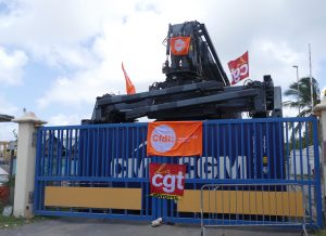 Blocage port de longoni portail containers