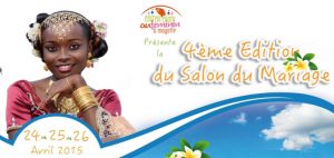 L'affiche du 4e salon du mariage qui s'est tenu en avril 2015