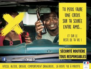 Sécurité routière Campagne tu peux faire une croix
