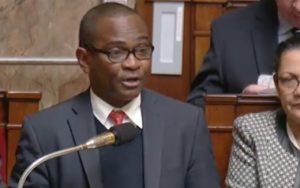 Ibrahim Aboubacar à l'Assemblée nationale