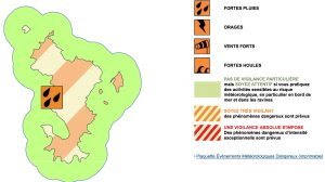 Carte vigilance légendes
