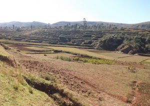 Peut-être 2 millions d'hectares dont le sort n'est toujours pas réglé depuis l'indépendance Ici au sud d'Antsirabe