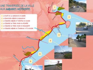 Itinéraire vert, une traversée de la ville à aménager