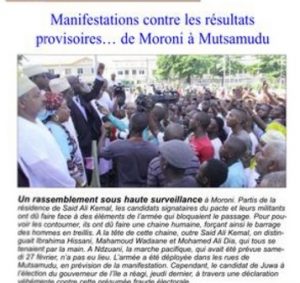 Al Watwan du 29 février 2016