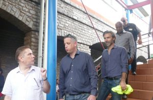 Les chefs d'entreprise avaient déjà rencontré le président Ramadani en matinée