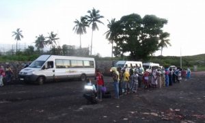 Contrôle d'un bus scolaire ce jeudi matin par la gendarmerie