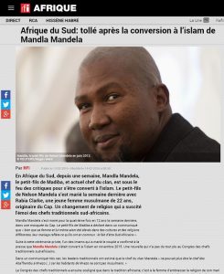 Mandla Mandela RFI