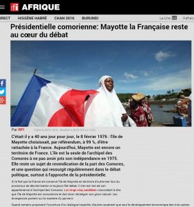 RDP 9 2 16 Comores et Mayotte RFI