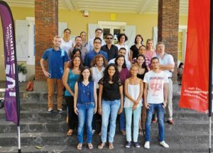 Banaliser l'usage du préservatif pour les bacocos, le défi que doivent relever ces étudiants en marketing (Photo: JIR)