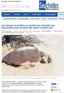 Tortues seychelles