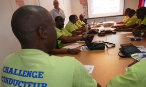 Les conducteurs de bus Matis en formation FCO
