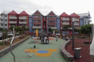 La Zac Fayard le quartier le plus moderne et à la plus mauvaise réputation de Saint André (Photo: JIR)