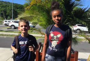 Nicolas et Emilie sont les représentants des benjamins de Mayotte au Challenge national