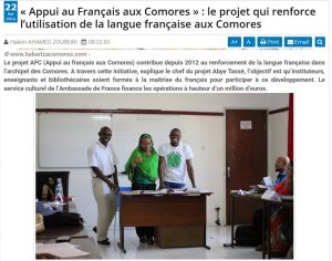 Habari Za Comores 22 4 16