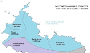 L'intercommunalité du nord, pèse presque deux fois plus que celle du sud en nombre d'habitants, donc en dotation