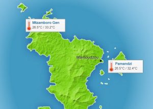 Les températures records enregistrées par Météo France en mars 2016 à Mayotte