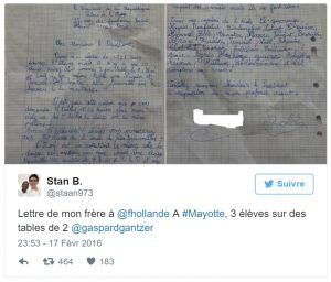 Lettre Robin au président de la République