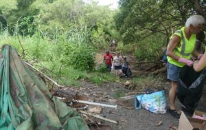 Des monceaux de déchets sont rapportés