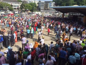 Le rassemblement "Mayotte, île morte" place de la République ce mardi 19 avril