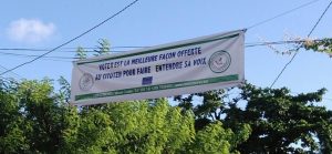 Voter pour faire entendre sa voix un affichage officiel de la Céni pour le scrutin de dimanche (Image: Céni)