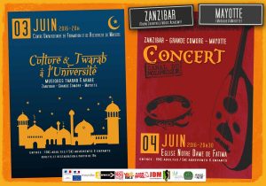 3 et 4 juin Zanzibar Gd Comore Mayotte