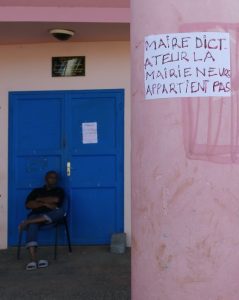 Blocage mairie Koungou