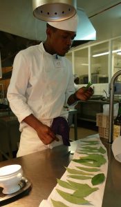 Test sur les chips de feuilles de manioc