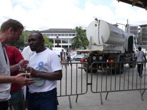 Remplacement de la citerne d'eau par la SMAE