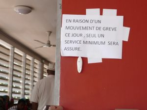 Service réduit à Jacaranda