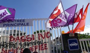 Grève drapeaus CHM