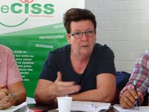 Joêlle Rastami, vice-présidente du CISS Océan Indien