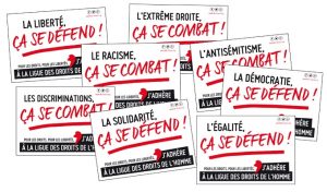 Les affiches de la LDH