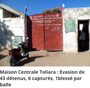 La Une de Midi Madagasikara