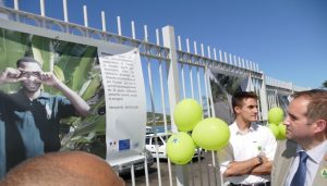 Le préfet Frédéric Veau inaugure l'exposition