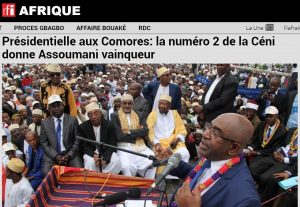 RFI annonce Assoumani vainqueur de la présidentielle