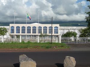 Le palais du peuple à Moroni