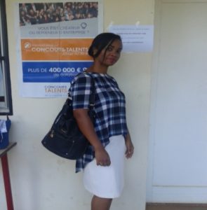 Salima Binty Zily lauréate 2016 du concours Jeunes Talents, dans la catégorie commerce