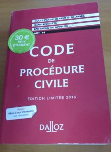 Code procédure civile